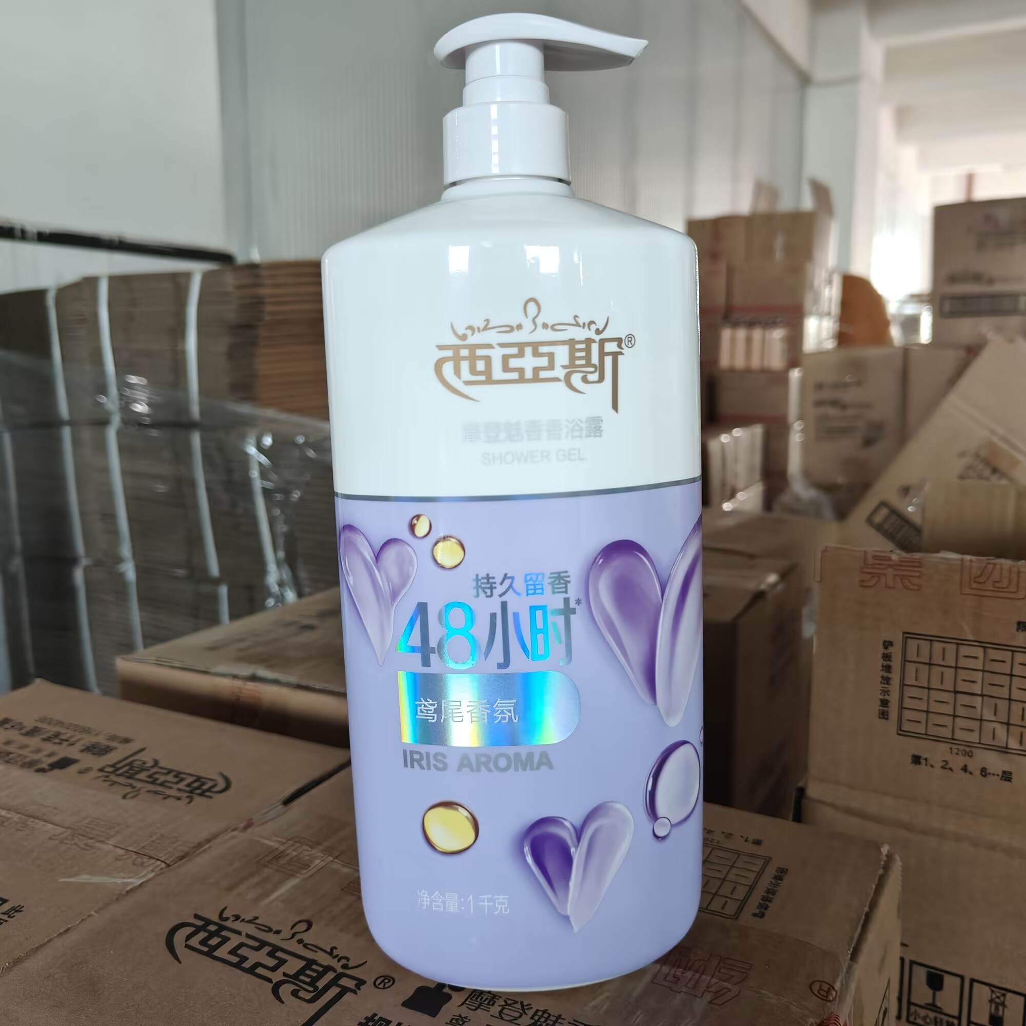 Perfume Fragrance Shower Gel - 1000ML Perfume Shower Gel Romantic Encounter