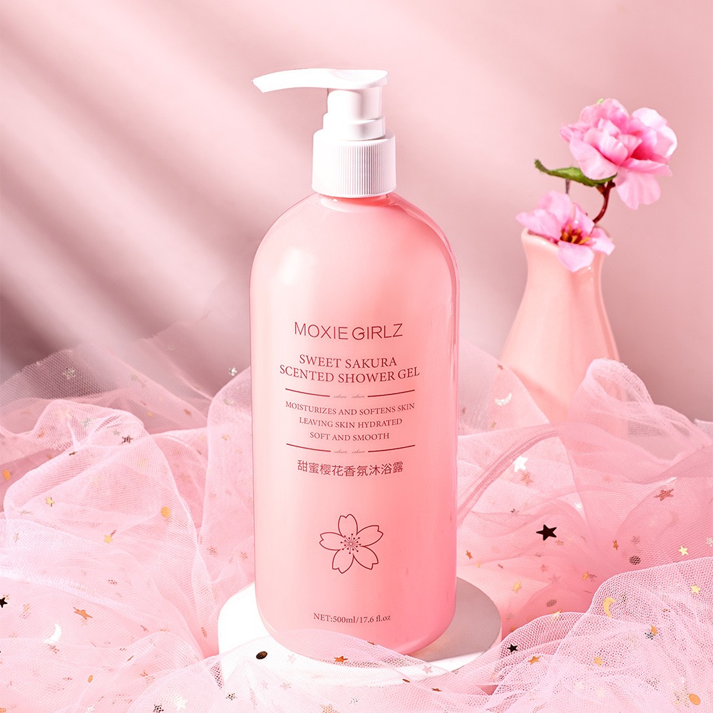 Perfume Fragrance Shower Gel - Sweet cherry blossom fragrance shower gel
