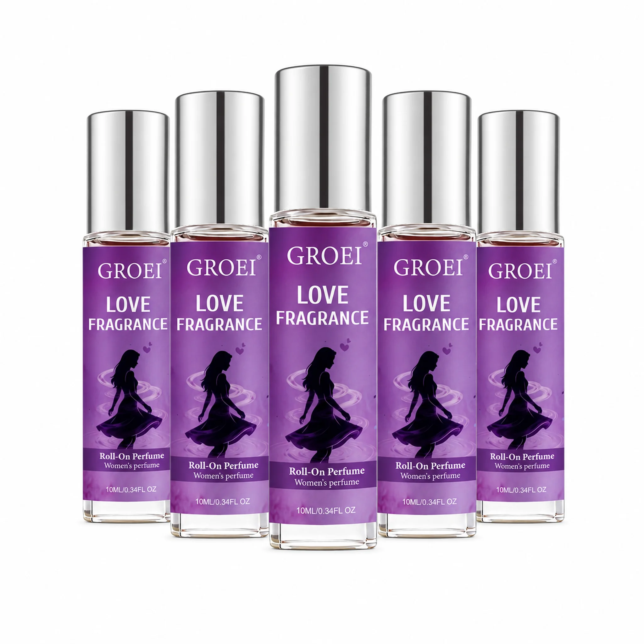 Fragrance-Oils Perfume - 10ml GROEI Women Roll On Perfume