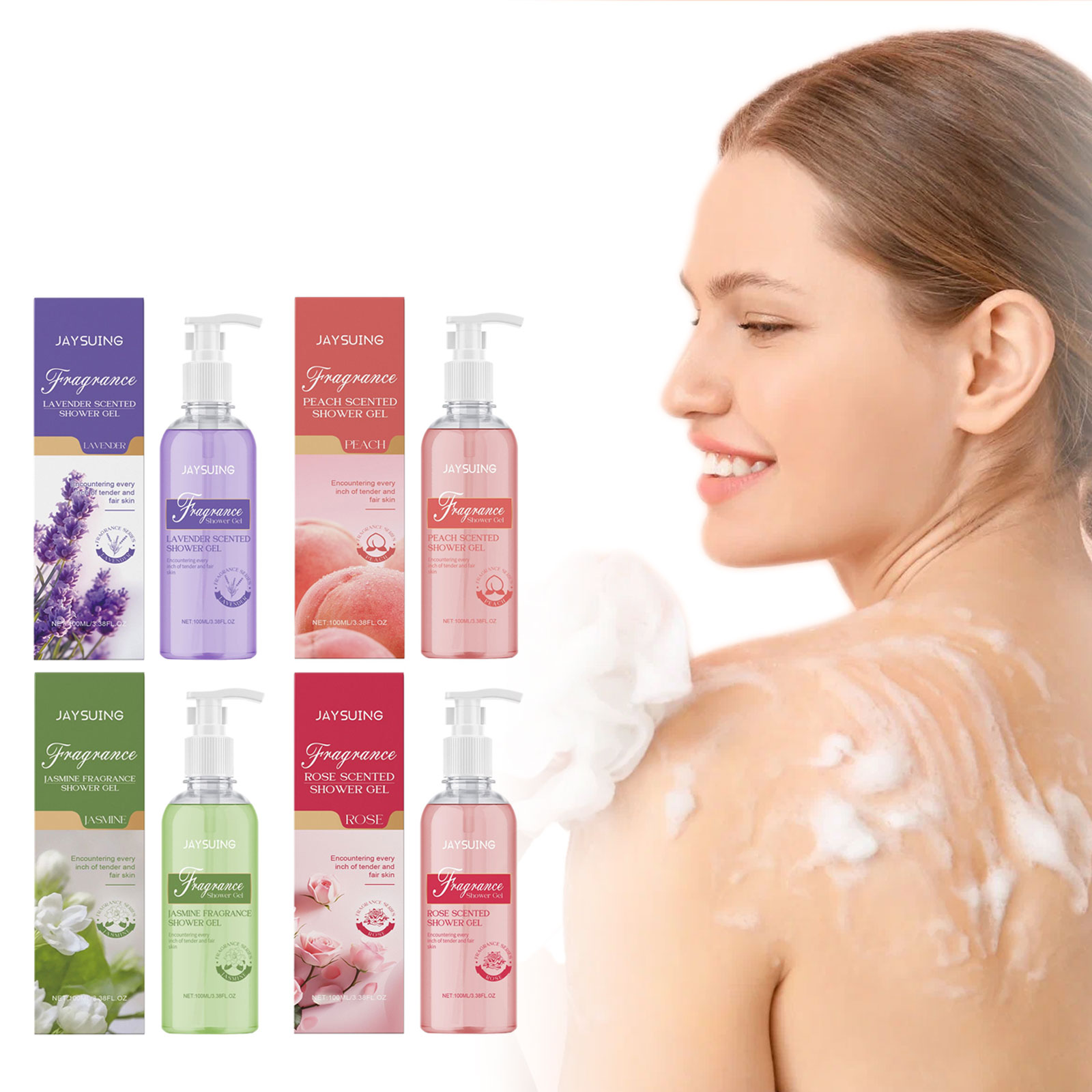 Perfume Fragrance Shower Gel - Fragrant Shower Gel Body Wash Perfume