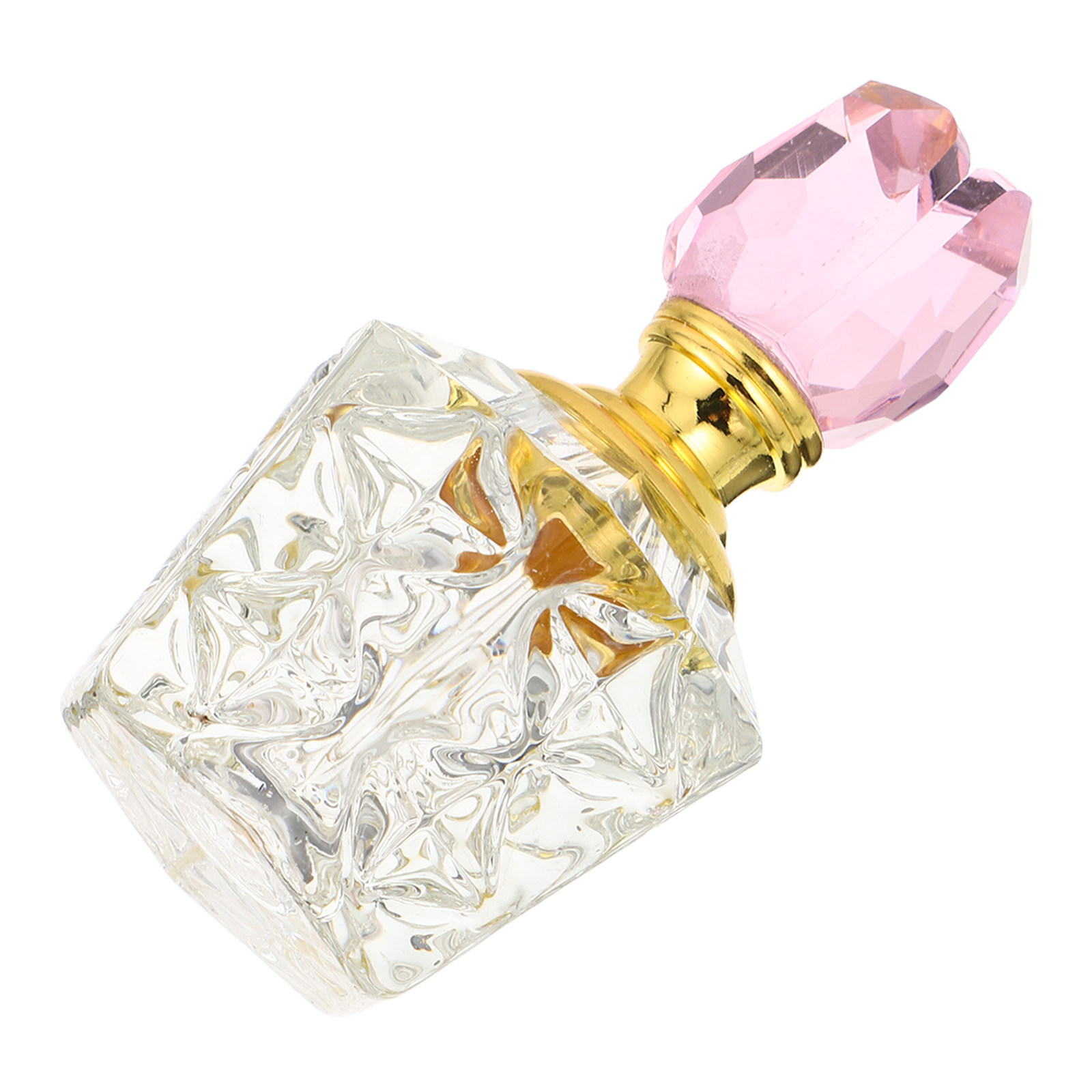 Fragrance-Oils Perfume - Empty Crystal Perfume Bottle Refillable Artificial