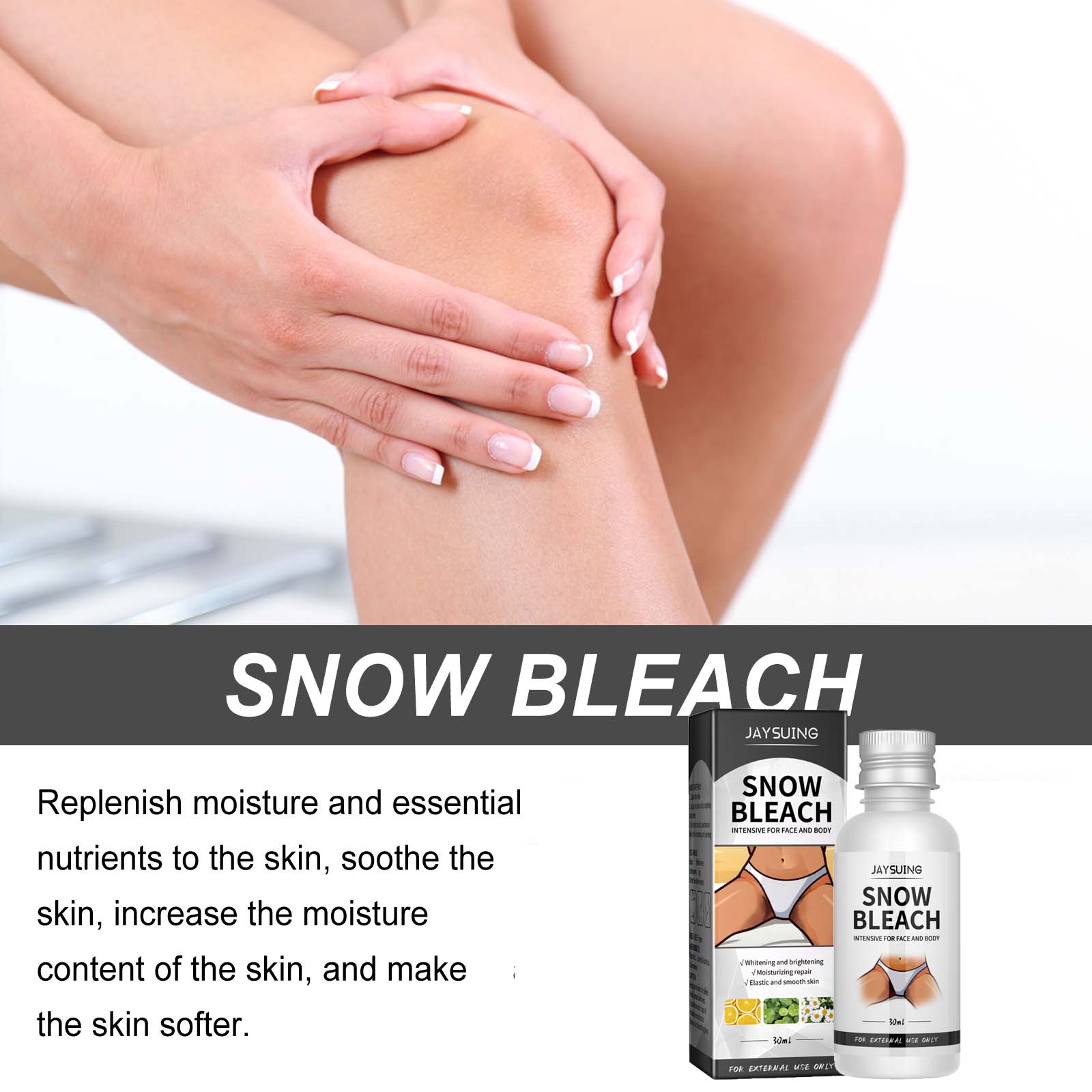 Body Snow Bleach Cream Nicotin - Perfume Zara recension och pris
