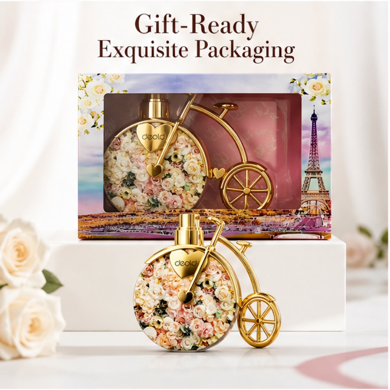 Floral bicycle design lady per - Perfume Floral Fragrance recension och pris