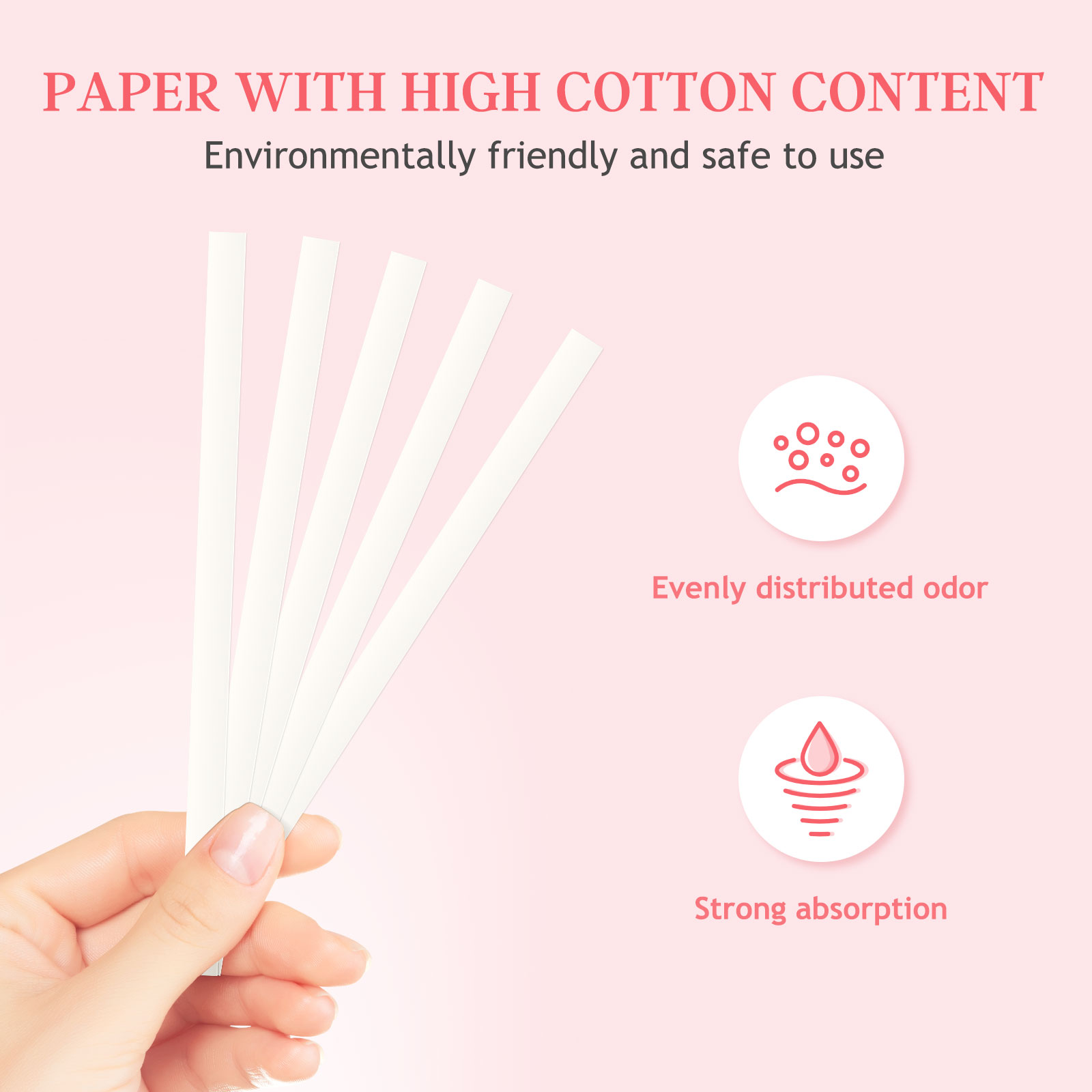 500Pcs White Outfit Scented St - Perfume Fragrance Base recension och pris