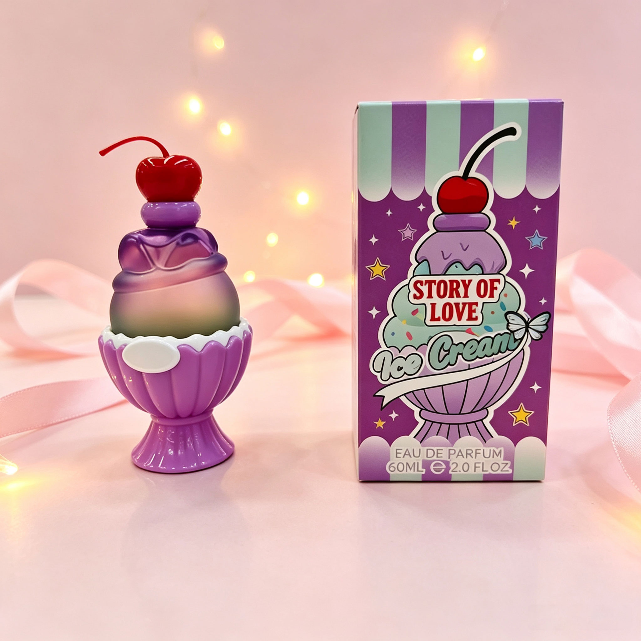 Cute Ice Cream Shaped Eau De P - Perfume Floral Fragrance recension och pris