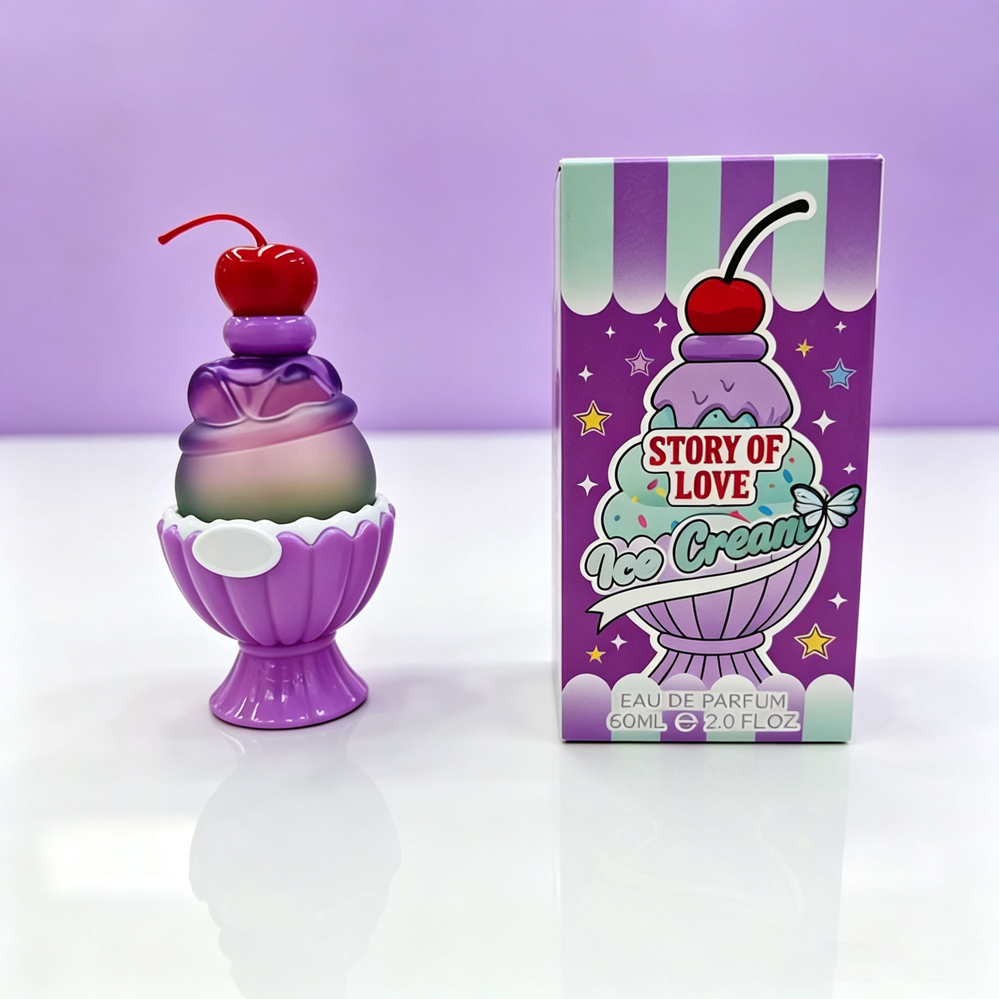Cute Ice Cream Shaped Eau De P - Perfume Floral Fragrance recension och pris