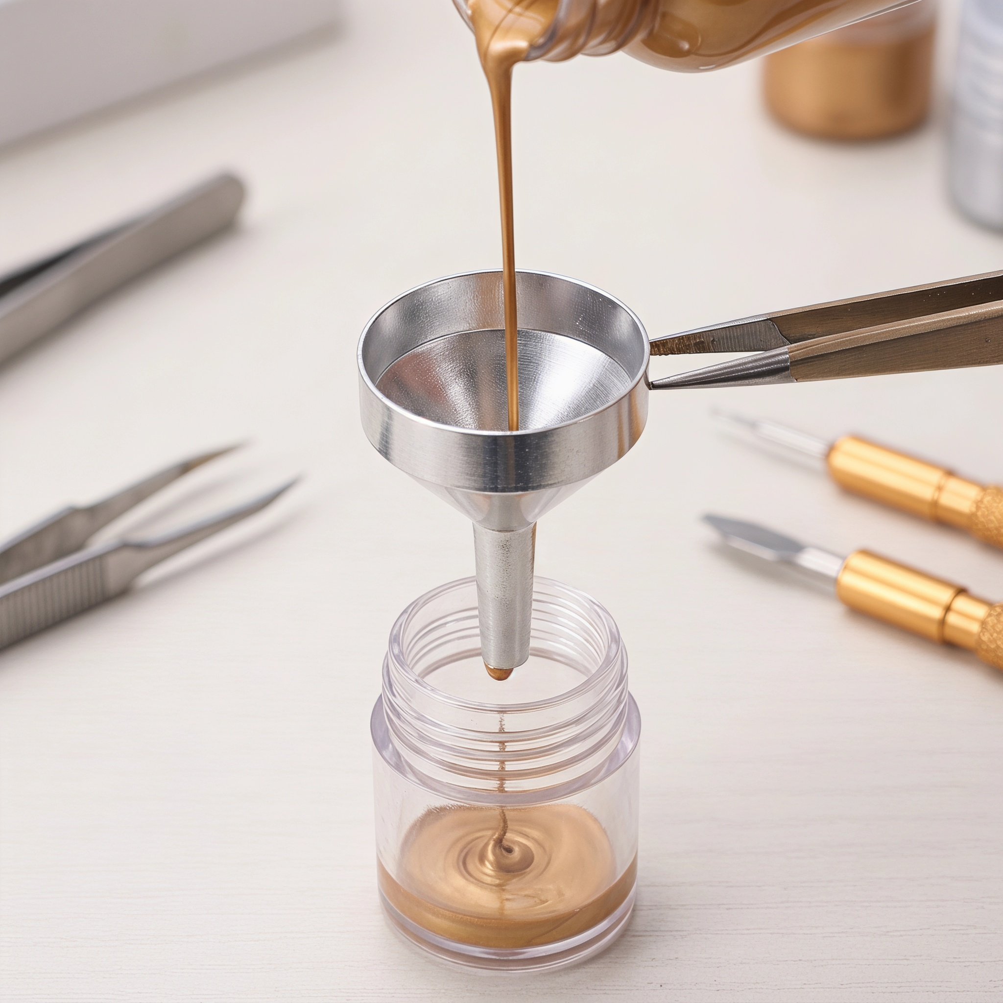 1Set Metal Funnel Kit Mini Alu - Perfume Refill Bottle recension och pris