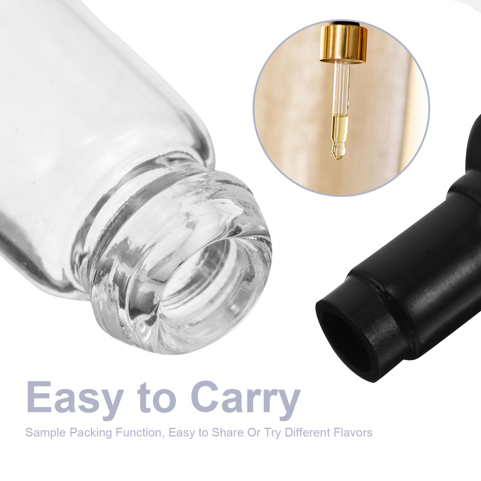 150Pcs Glass Perfume Sample Vi - Perfume Refill Bottle recension och pris