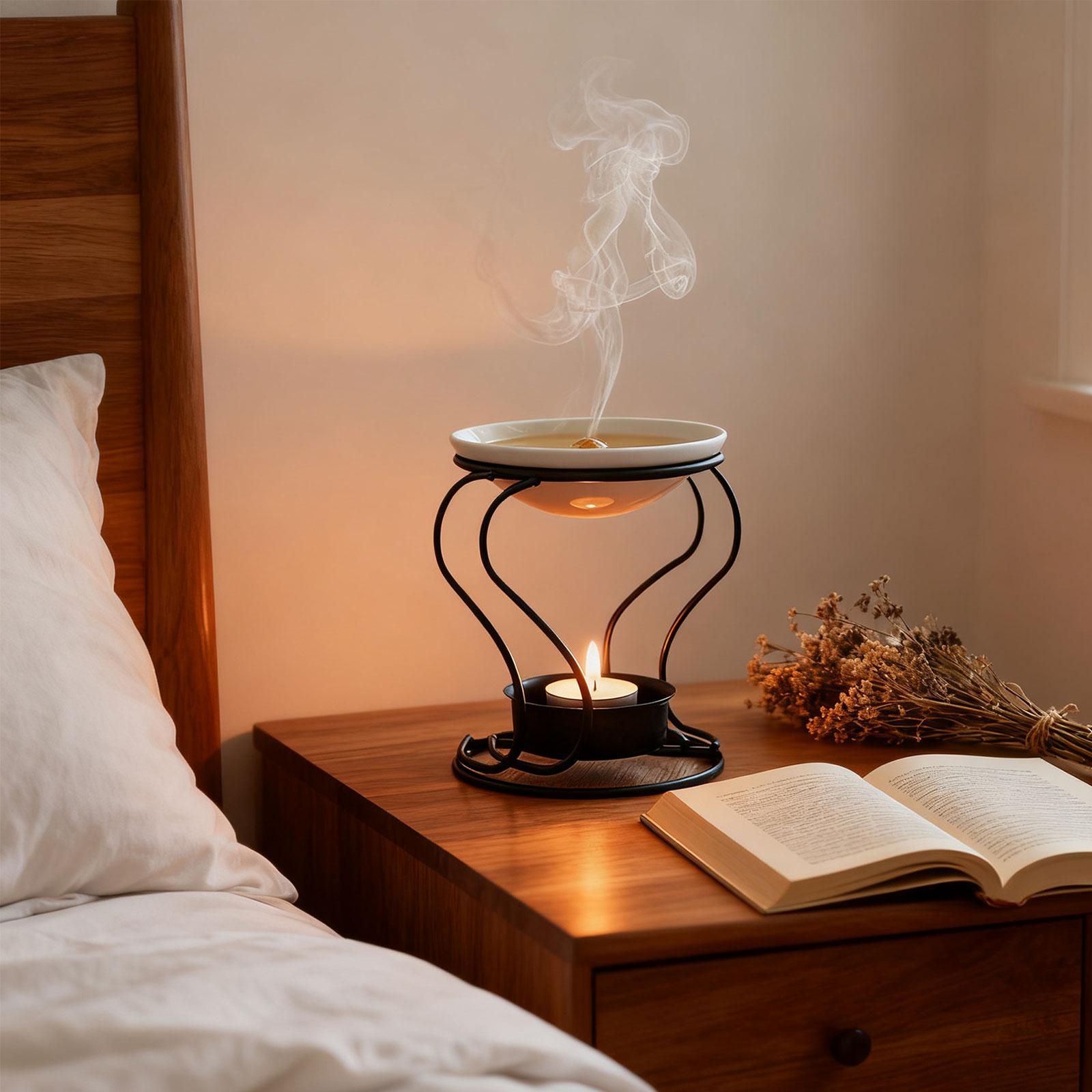 Creative Metal Oil Burner Wax  - Perfume Fragrance Base recension och pris
