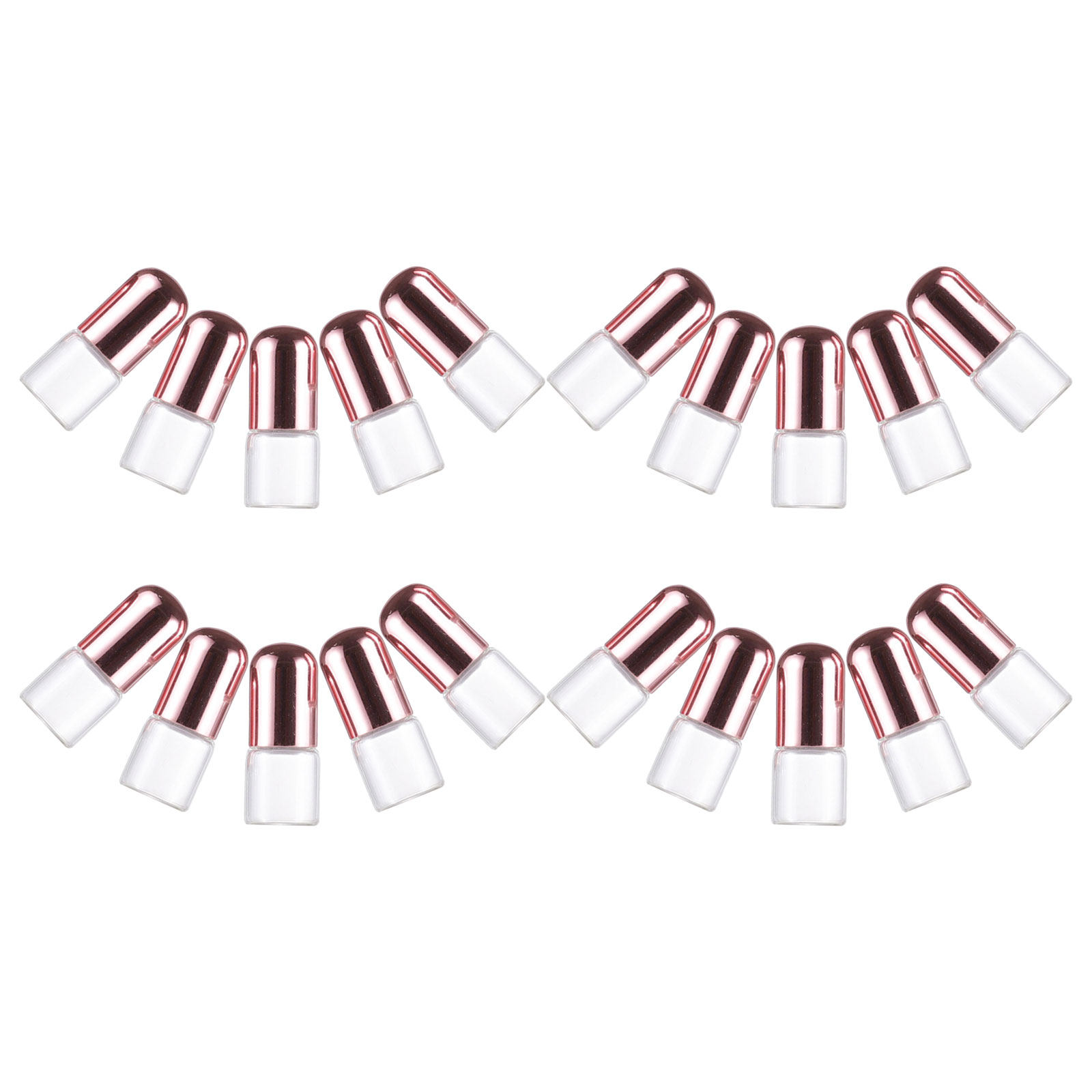 20Pcs Mini Glass Roller Bottle - Perfume Refill Bottle recension och pris