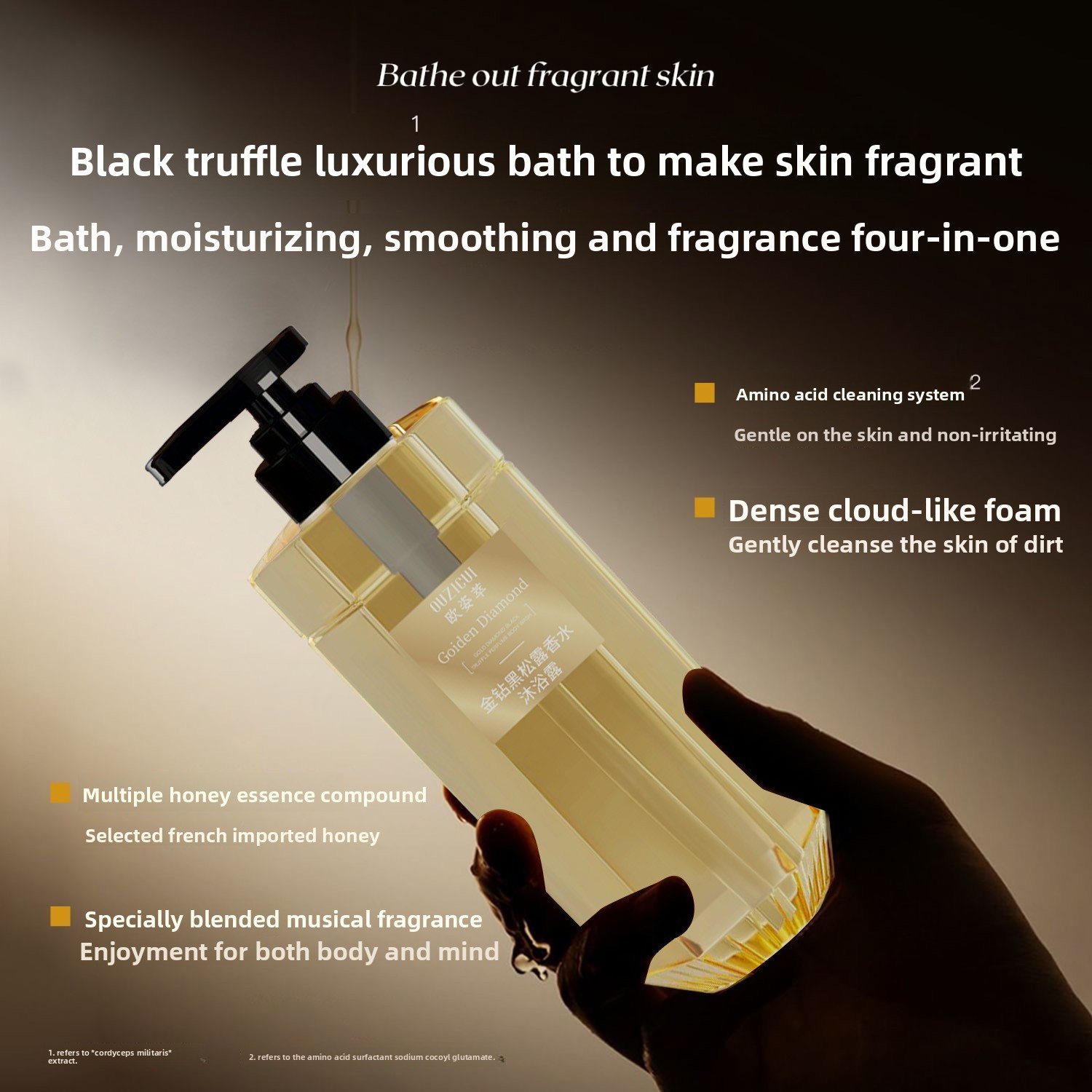Golden Diamond Black Truffle p - Perfume Fragrance Shower Gel recension och pris