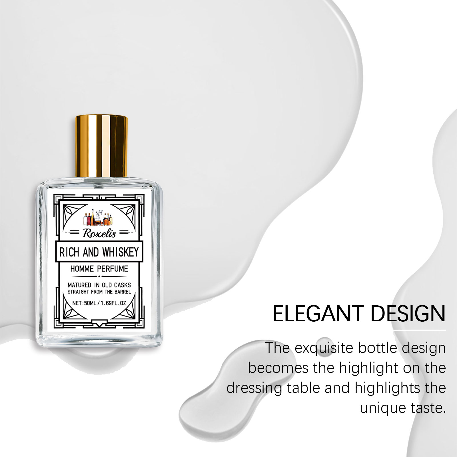 Roxelis 50ml Charm Whisky Men' - Perfume Fragrance Tous recension och pris