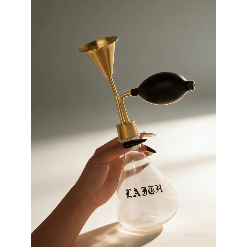 Golden‑Head Glass Smelling Bot - Perfume Fragrance Shop recension och pris