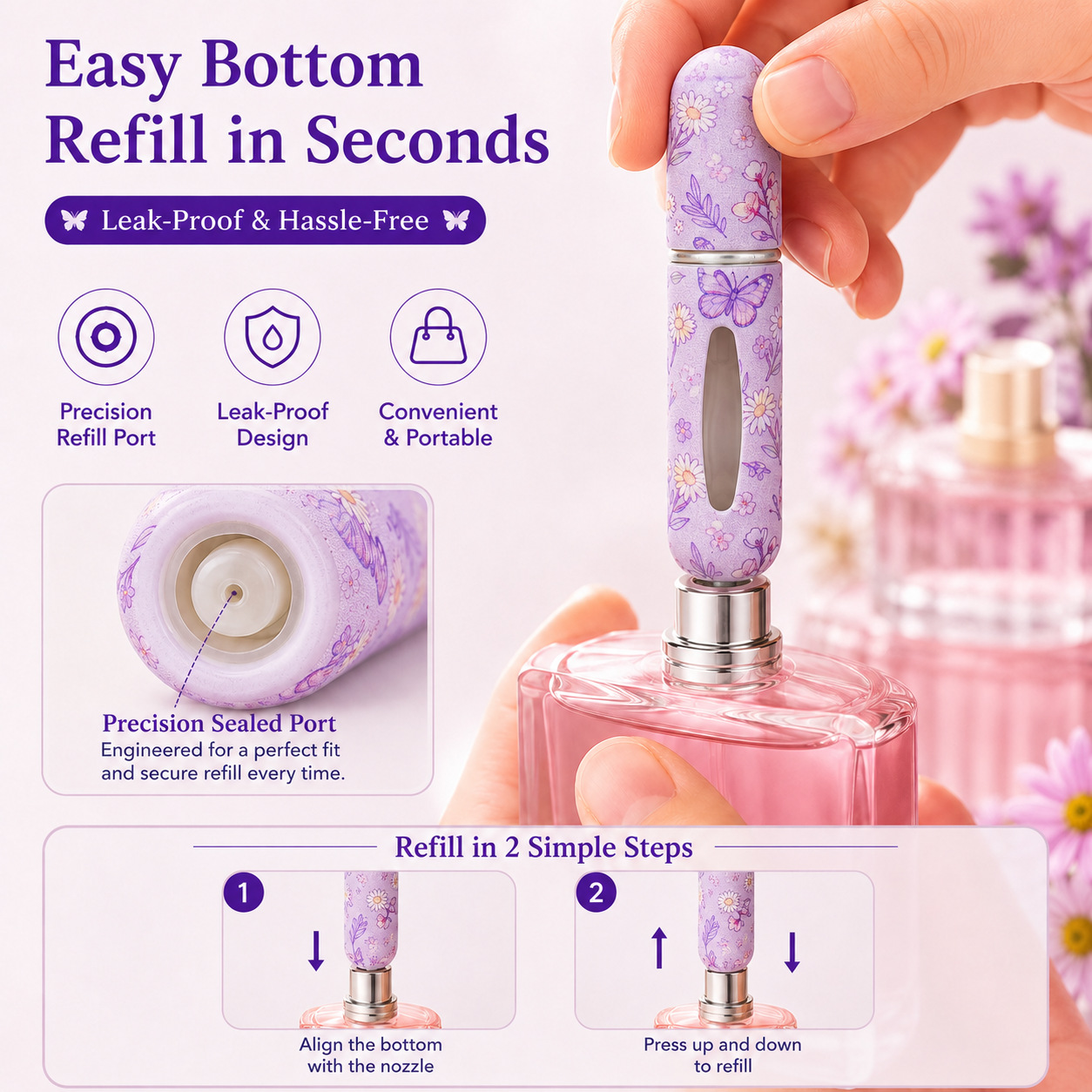 5pcs Spring Flower Fragrance S - Perfume Fragrance Direct recension och pris
