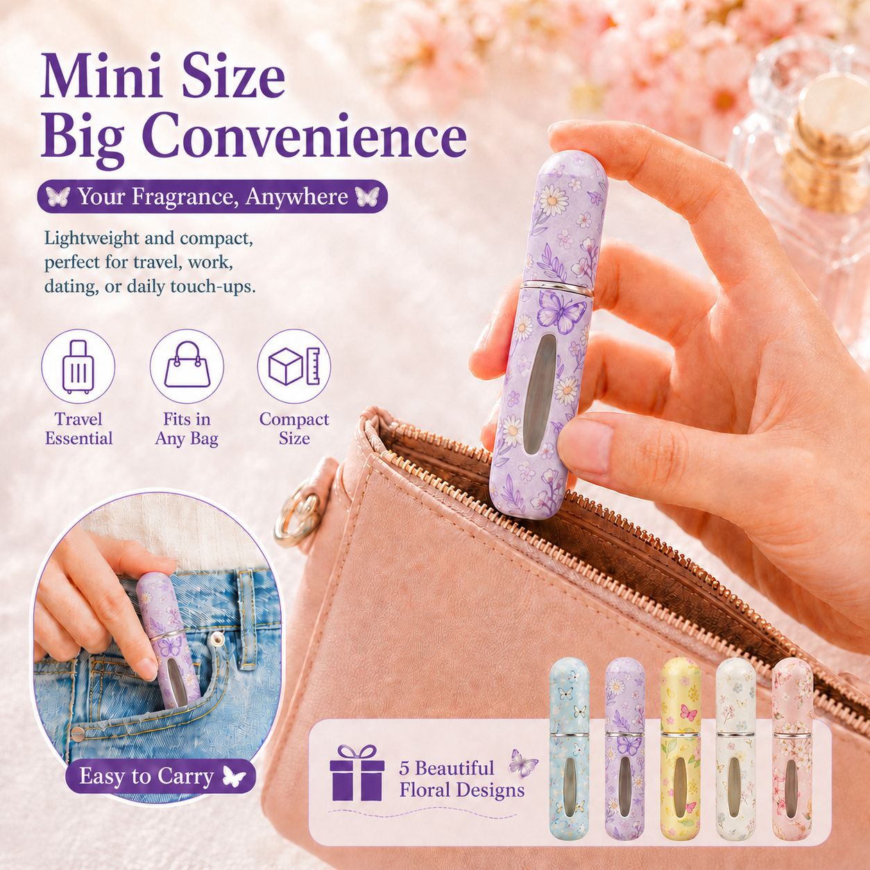 5pcs Spring Flower Fragrance S - Perfume Fragrance Direct recension och pris
